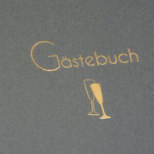 Złota Księga Gości Cheers 23x25 cm 176 białych stron