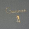 Złota Księga Gości Cheers 23x25 cm 176 białych stron