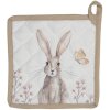 Clayre & Eef Podstawka pod kubek 20x20 cm beżowa REB45