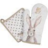 Clayre & Eef Podstawka pod kubek 20x20 cm beżowa REB45