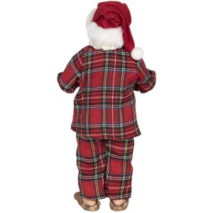 Dekoracja Father Christmas 14x10x28 cm wielokolorowa 64650