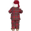 Dekoracja Father Christmas 14x10x28 cm wielokolorowa 64650