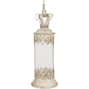 Latarnia Ø 17x55 cm biała 6Y3975
