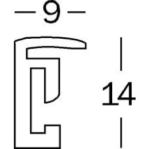 Walther Ramka plastikowa New Lifestyle 15x15 cm złota