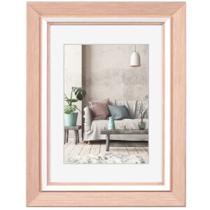 Ramka plastikowa Hama Cozy 15x20 cm jasnoróżowa