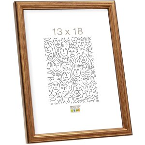 Deknudt S236A1 Ramka drewniana 18x24 cm złota