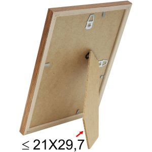 Deknudt S236A1 Ramka drewniana 18x24 cm złota