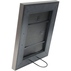 Ramka plastikowa S41N srebrna 13x18 cm Szkło Premium