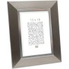 Ramka plastikowa S41N srebrna 13x18 cm Szkło Premium