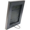 Ramka plastikowa S41N srebrna 13x18 cm Szkło Premium