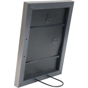 Ramka plastikowa S41VD1 srebrna 15x20 cm szkło antyrefleksyjne