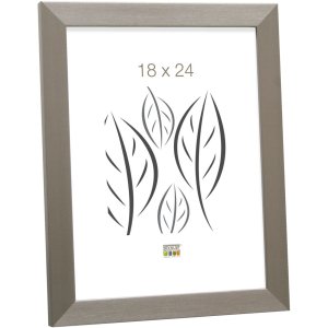 Ramka plastikowa S41VD1 srebrna 20x30 cm szkło antyrefleksyjne