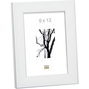 Ramka plastikowa S41VK biała 15x20 cm Szkło Premium