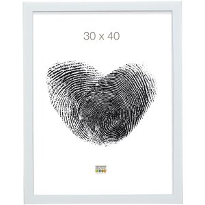 Ramka plastikowa S41VK biała 15x20 cm Szkło Premium