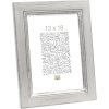 Rama drewniana S42L srebrna 20x30 cm Szyba Premium