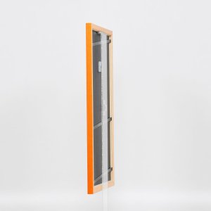 Efekt rama drewniana profil 89 łosoś 10x15 cm szkło muzealne