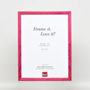 Efekt Drewniana rama Profil 89 fioletowy 10x15 cm Szkło muzealne