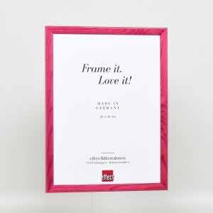 Efekt Drewniana rama Profil 89 fioletowy 10x15 cm Szkło muzealne