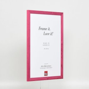 Efekt Drewniana rama Profil 89 fioletowy 10x15 cm Szkło muzealne