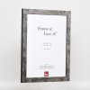 Ramka na zdjęcia Effect 2311 antracyt 10x15 cm szkło antyrefleksyjne