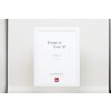 Effect Picture Frame 2319 biała 10x15 cm szkło muzealne