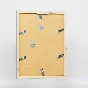 Ramka drewniana Top Cube 10,5x14,8 cm niebieska szkło zwykłe