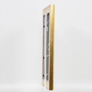 Efekt ramki drewnianej profil 95 złoty 10,5x14,8 cm szkło zwykłe