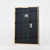 Efekt ramki drewnianej profil 23 jasny brąz 13x13 cm szkło antyrefleksyjne