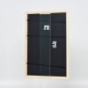 Efekt ramki drewnianej profil 38 biały 13x13 cm szkło antyrefleksyjne