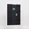 Efekt ramki drewnianej profil 2070 szkło antyrefleksyjne 13x13 cm biały