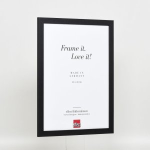 Efekt drewniana rama profil 2210 czarny 13x18 cm szkło antyrefleksyjne