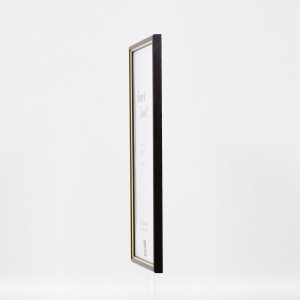 Efekt ramka drewniana profil 23 orzech brąz 15x20 cm szkło antyrefleksyjne