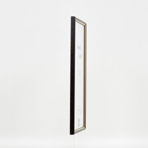 Efekt ramka drewniana profil 23 orzech brąz 15x20 cm szkło antyrefleksyjne