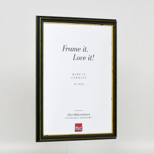 Efekt Drewniana rama Profil 21 zielony 15x20 cm Normalne szkło