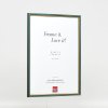 Efekt Drewniana rama Profil 23 niebieski 18x24 cm przezroczyste szkło