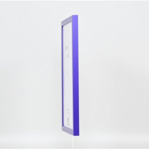 Drewniana rama Top Cube 18x24 cm fioletowe szkło antyrefleksyjne