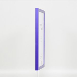 Drewniana rama Top Cube 18x24 cm fioletowe szkło antyrefleksyjne