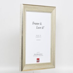 Efekt Rama drewniana Profil 95 srebrny 18x27 cm Szkło zwykłe