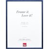 Effect Solid Wood Frame Profile 20 blue 20x20 cm Acrylic Glass