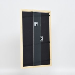 Efekt Rama drewniana Profil 89 biały 20x20 cm Szkło zwykłe