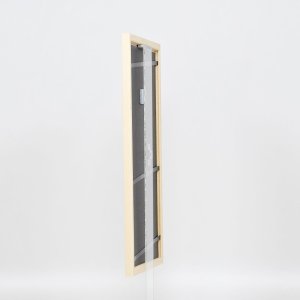 Efekt Rama drewniana Profil 89 biały 20x20 cm Szkło zwykłe