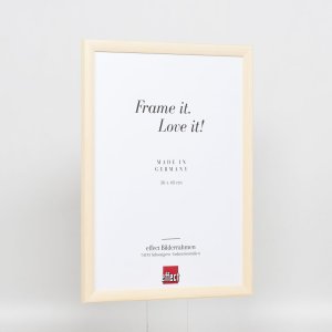 Efekt Rama drewniana Profil 89 biały 20x20 cm Szkło zwykłe