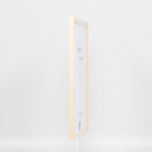Efekt Rama drewniana Profil 89 biały 20x20 cm Szkło zwykłe