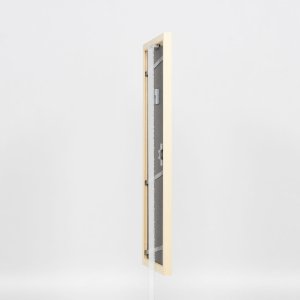 Efekt Rama drewniana Profil 89 biały 20x20 cm Szkło zwykłe
