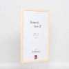 Efekt Rama drewniana Profil 89 biały 20x20 cm Szkło zwykłe