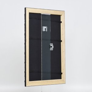 Efekt Rama drewniana Profil 94 czarny 20x20 cm Szkło zwykłe