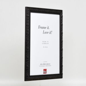 Efekt Rama drewniana Profil 94 czarny 20x20 cm Szkło zwykłe