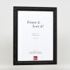 Efekt Rama drewniana Profil 94 czarny 20x20 cm Szkło zwykłe