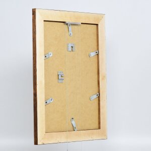 Efekt Drewniana rama 2400 brąz 20x20 cm Szkło akrylowe