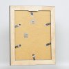 Efekt rama z litego drewna profil 28 złoty 20x20 cm szkło przezroczyste